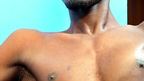 naija ebony fingers her pussy hard craving that big black cock