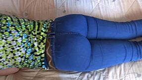 ardientes69 mature wife's hairy ass beaver teased