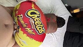 imagine fucking that big black ass through her yoga pants hole