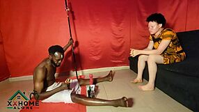 boyfriend troubles take abino to native doctor who fucks her white skin pussy doggystyle instead