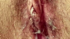 he dumped his huge cum stock deep inside my vagina creampie