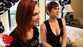 Why Resist Busty Redhead Siri's Big Natural Tits And Wet Pussy Licking?