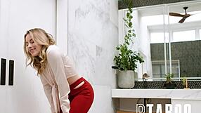 seth gamble beats off in bathroom while anna claire clouds watches bored