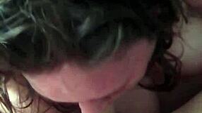 hey step mommy gives her stepson the sloppiest blowjobs every single day