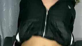 Happy creampie END UP FULL OF CUM after dorm DOGGYSTYLE with roommate