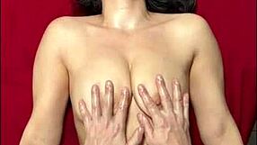 valentina nappi's massive natural tits shine in tantric oil massage turning into wild passionate fuck