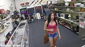 hey wanna see this latina brunette swallow my thick cumshot facial?