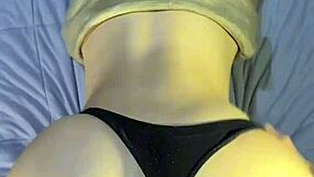 blackbelt girlfriend bends over for rough doggystyle pounding