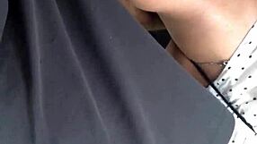 wanna spank these huge natural tits while she gags on cock?