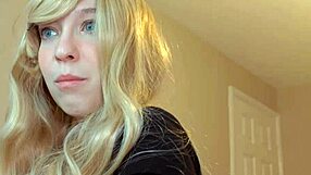 step-mom accidentally falls on my dick while cleaning around me