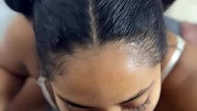 Stepbro's bbc throbs as i deepthroat it pov homemade couple