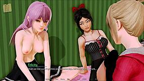 Harem Hotel's Steamy Passionate Game Moments Episode 100