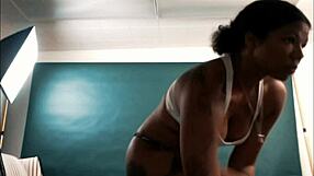 exotic skinny teen spreads shaved pussy for photographer