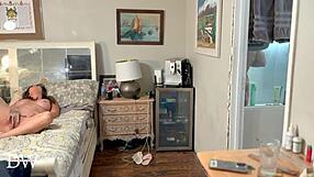 i sneak a quick bbc facial creampie before my husband gets home cheating hotwife