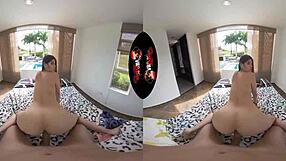 vr latina screams as tight asshole gets pounded hard in ultra realistic 5k anal sex