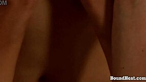 Big Ass Lesbian Madame Bonds Slave for Facesitting Pussy Lick Orgasms in BDSM Domination