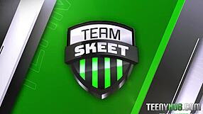 hazel moore risks taboo pov sex with stepbro rion king while victor ray watches nearby