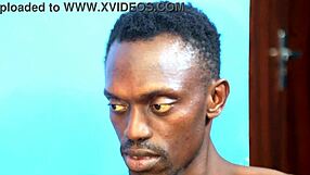 naija ebony fingers her pussy hard craving that big black cock