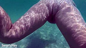 Chubby Creampie Whore Drenched Underwater In Juicy Pool Pounding Action