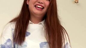 yo, this sexy japanese teen arisa ando with furry pussy and huge tits blows it then gets creampied uncensored 😲