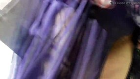 hairy mature flashes beaver upskirt in public park alladin pants