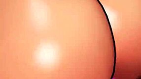 Trans Girl Rides Dildo in VR Till Cum