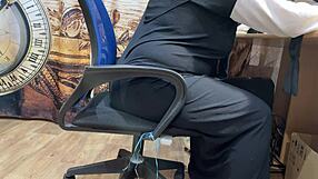 the horny arab wife hides away watches filthy porn rubs her smooth pussy to orgasm