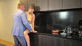 yo bodyguard nails boss pussy licks tits before big meeting dream cum true