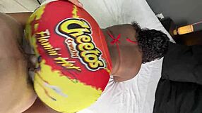 imagine fucking that big black ass through her yoga pants hole