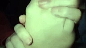 WATCH HER WORSHIP BLACK NAIL POLISH FEET LIKE A POLISH LESBIAN SLUT!