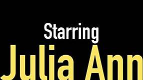 yo dick starved cougar julia ann blows your huge stiff cock pov