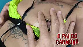 taubate slut mandraka's first dp anal bareback squirts wildly double penetrated