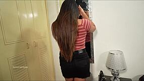 i shared a bed with my stepbrother thinking it'd be innocent but his cock ended up deep in my tight latina teen ass doggystyle