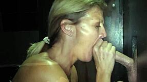 hey milf summer swallow that gloryhole cum like a pro experienced slut