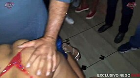 BBW Wife Freed for Big Black Cock Gangbang Cuckold Doggystyle