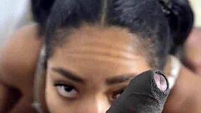 Stepbro's bbc throbs as i deepthroat it pov homemade couple