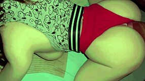 hey check out this 18 year old girl's first time with her perfect body and ass in pov from start to finish