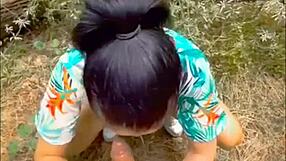 gabriella loves bent over doggystyle cumshots in her favorite fuck spot