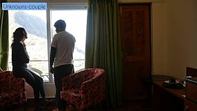 lonely rachna starts liking room service guy ravi's company and they fuck