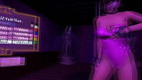 mad moxxi cosplay sucks hard collects cum in purple dream night club
