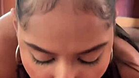 Petite Latina Sloppy Deepthroat Rimjob POV