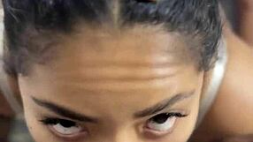 Stepbro's bbc throbs as i deepthroat it pov homemade couple