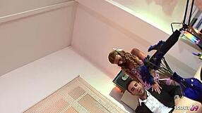 Rough Office Foursome: Gilda Roberts Rides Monster Cocks