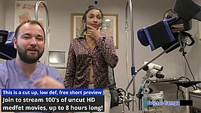 miss mars handcuffed in latex gloves curly big tits shaved pussy pov