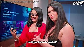 hot brazilian lesbians finger snatches to orgasm in lingerie