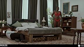 imagine time traveling to face fuck that natural black girl's tits in freeze time