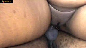 Homemade close-up stepsister sucks and rides big shaved pussy on monster cock