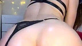 Fucking dildo hard until juicy pussy squirts and body shakes!