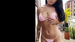 Mia Caliente's First Porn: Tall Latina Teen Creampied by Monster Cock