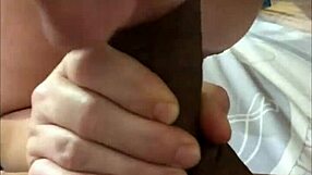 french amateur rims deepthroats in black leather lingerie pov doggystyle